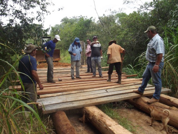 Vereador solicita reparo em ponte na região rural do Campo Alegre