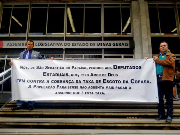 Vereadores reivindicam redução da taxa de esgoto em Belo Horizonte