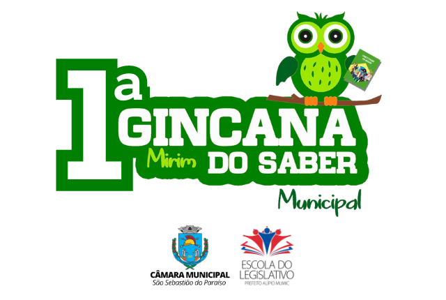 Câmara de S.S. Paraíso realiza 1ª edição da Gincana do Saber Mirim Municipal